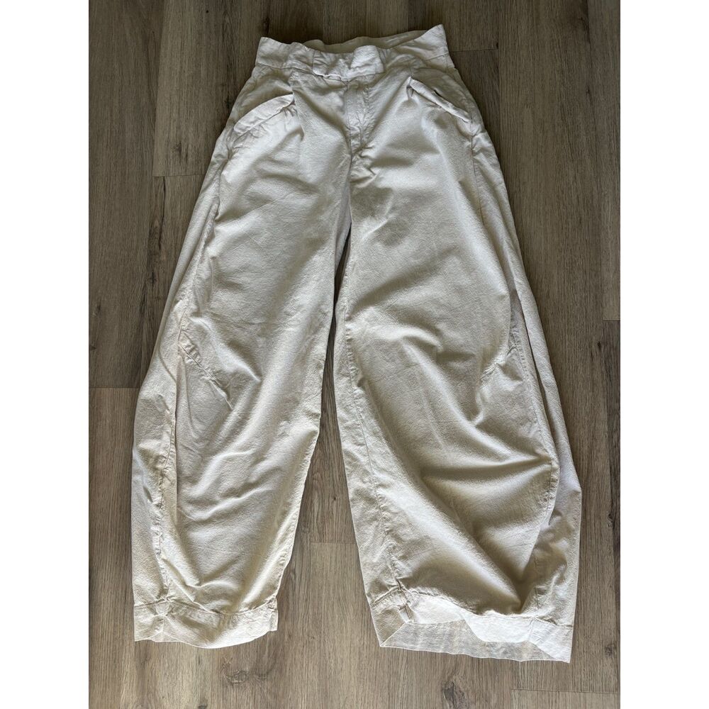 Free People Onset Parachute Pants Tofu Off White Size 2
